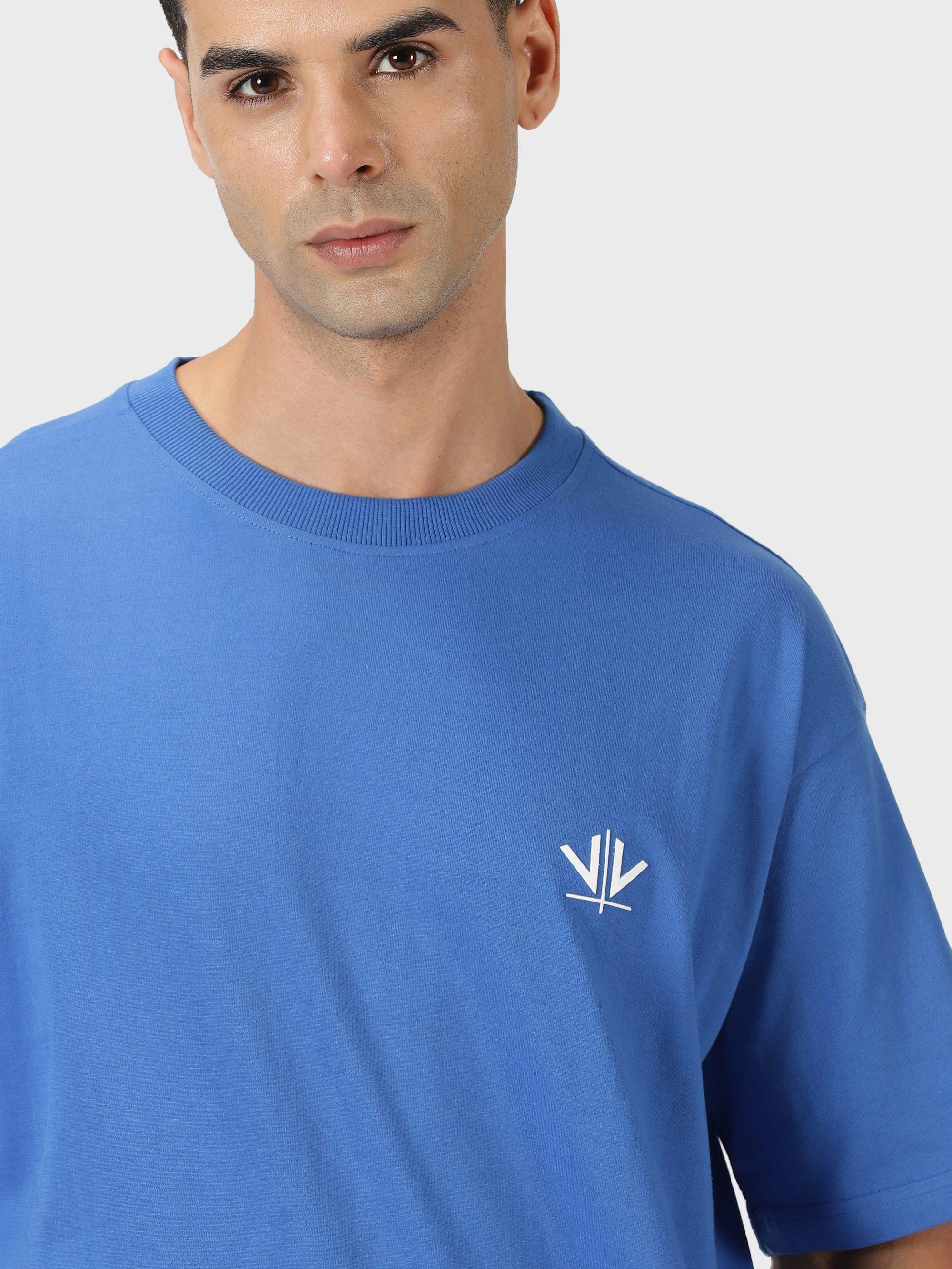 Men's Signature Drop Shoulder Half-Sleeves Tee - HIPHOP