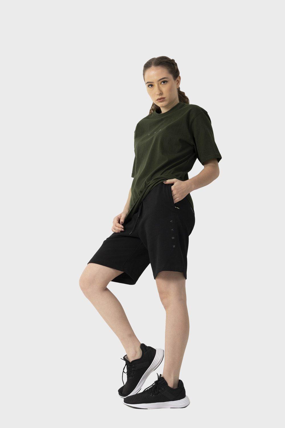 Women's Oversized Half-Sleeves Tee - HIPHOP